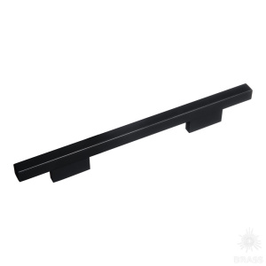 7345 0192 AL6-AL6 Ручка скоба, чёрный 192 мм