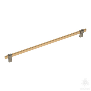 771-320-Titanium-Champagne Gold Ручка рейлинг, графит/матовая латунь 320 мм