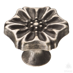 110-Silver Ручка кнопка, серебро