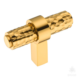 07235-003-T13-50 Ручка кнопка, глянцевое золото