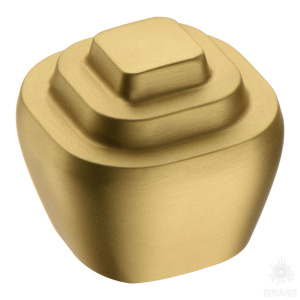 4180 016MP35 Ручка кнопка, матовое золото 16 мм