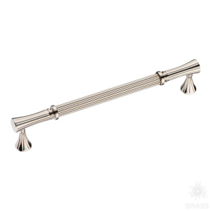 2202-51-192-053 Ручка скоба, глянцевый никель 192 мм