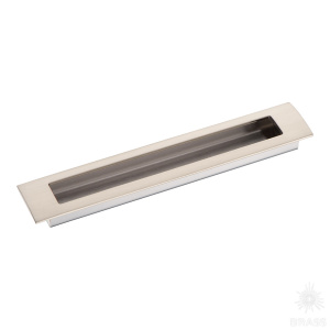 1229 160MP08 Ручка врезная, сатинированный никель 160 мм