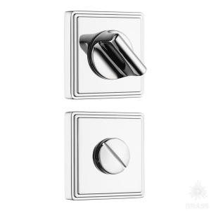 RO17W6 CR ROSET Накладка с поворотной кнопкой, глянцевый хром