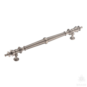 25107-015-20-192 Ручка скоба, латунь, старое серебро 192 мм