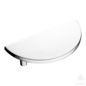 1196 064MP02 Ручка скоба, глянцевый хром 64 мм