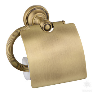 3514K-12-013 Держатель для туалетной бумаги, латунь, состаренная латунь
