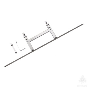 24.08.016-0 Скрытый механизм для раздвижного стола, сталь