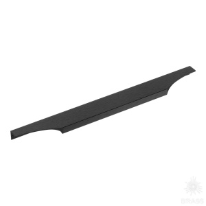 1206-397-Brushed Matt Black Ручка торцевая, чёрный брашированный