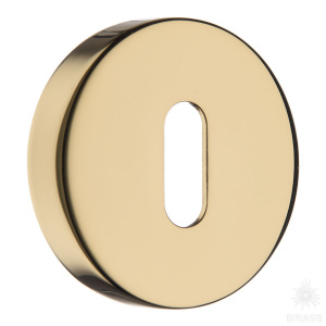 RO12N GL ROSET Накладка с овальным отверстием для ключа, глянцевое золото