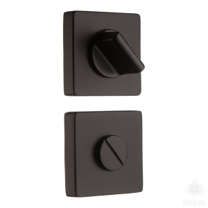 RO11W6 AL6 ROSET Накладка с поворотной кнопкой, чёрный