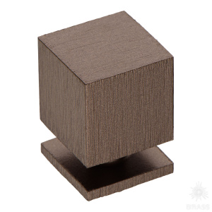 1954 0018 ELX3 Ручка кнопка, брашированная тёмная бронза