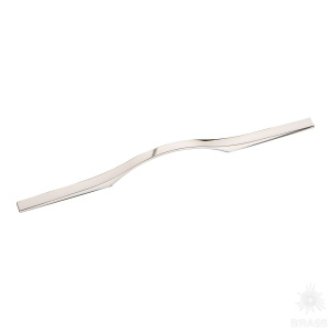 7321.0300.026 Ручка скоба, глянцевый хром 128 мм