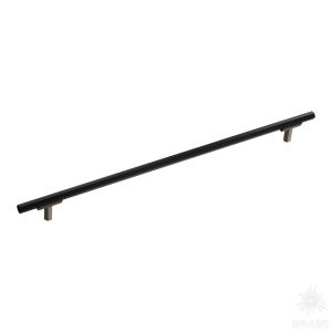 776-320-Titanium-Matt Black Ручка рейлинг, графит/чёрный 320 мм