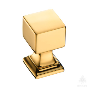15.374.18.19 Ручка кнопка, глянцевое золото