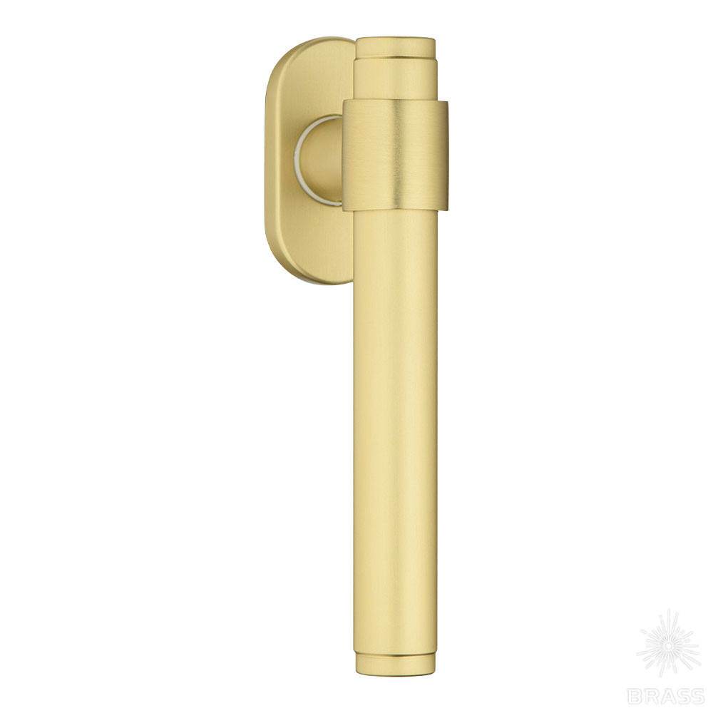 WD218RO47 GB APEX Ручка оконная, матовая латунь