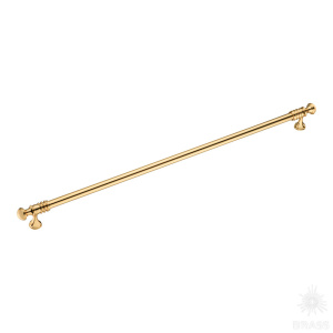 2146-69-480-052 Ручка скоба современная классика, глянцевое золото 480 мм