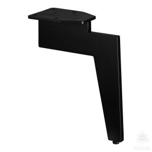 KAX-0446-0180-B13 Опора мебельная, чёрный