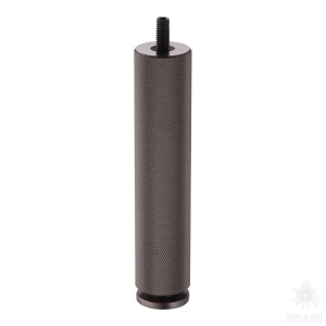 FL1010 0150 BBN-BBN Опора мебельная, чёрный матовый никель 150 мм