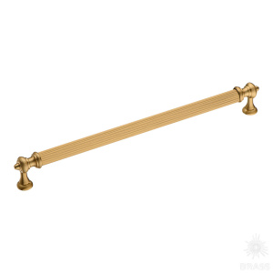 2512-007-224 Ручка рейлинг, сатинированное золото 224 мм