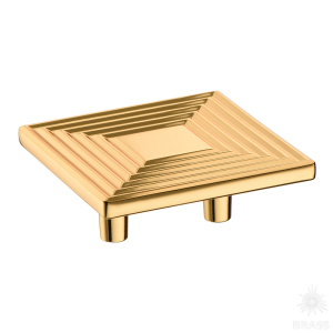 4203 032MP11 Ручка кнопка, глянцевое золото 32 мм