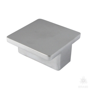 8098.17 Ручка кнопка, матовый хром