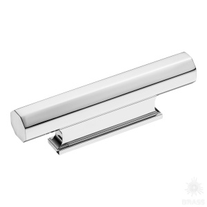 9332 0032 CR Ручка кнопка, глянцевый хром 32 мм