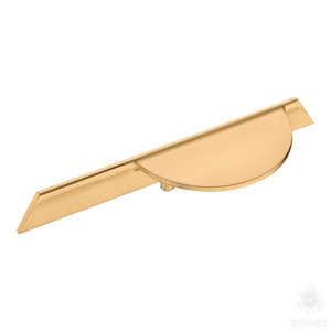 2641 0064 Scratched Gold Ручка скоба, сатинированное золото 64 мм