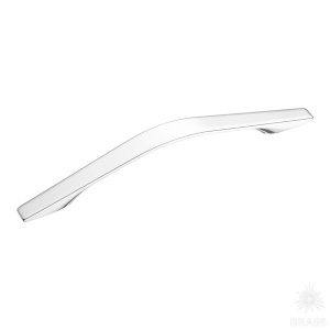6812-400 Ручка скоба, глянцевый хром 160 мм