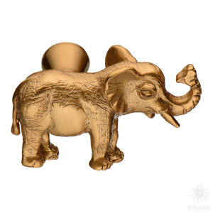 07121-007-R Ручка кнопка, сатинированное золото