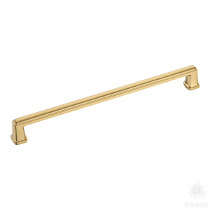 544-224-Champagne Gold Ручка скоба, матовая латунь 224 мм