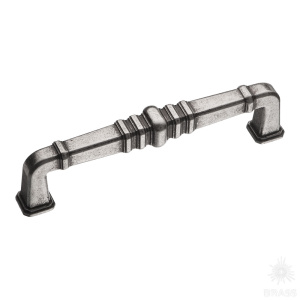 KT 012.128.16 Ручка скоба, старое серебро 128 мм