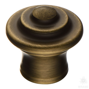 1934 0026 ABM Ручка кнопка, состаренная латунь