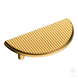 1197 064MP11 Ручка скоба, глянцевое золото 64 мм