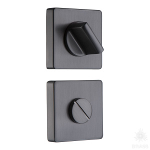 RO11W6 BBN ROSET Накладка с поворотной кнопкой, чёрный матовый никель