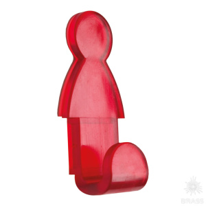 617RJ Элемент крючка, красный