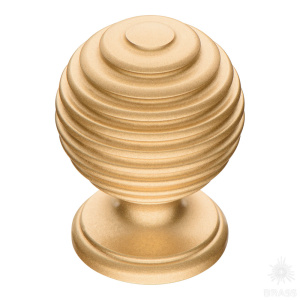 15.030.17 Ручка кнопка, сатинированное золото