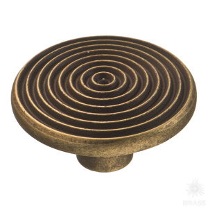 6130-831 Ручка кнопка, старая бронза