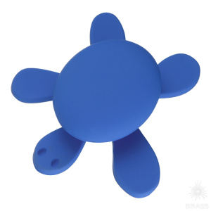 456025ST05 Ручка кнопка детская, черепаха синяя