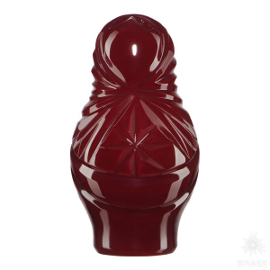 10466 Ручка "Матрёшка" Хрусталь, серия "Вдохновлённые Россией", Рубиновый