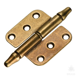 2720-22 Петля карточная левая, старая бронза