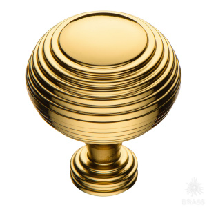 1937 0038 GL Ручка кнопка, глянцевое золото 