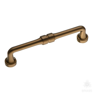 551-128-Bronze Ручка скоба, бронза 128 мм