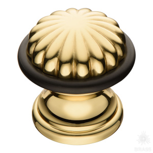 C52000L Стопор для двери латунь, глянцевая латунь