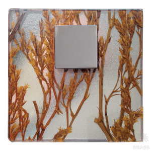 Z3000021 Ручка кнопка с внутренней вставкой из полевой травы