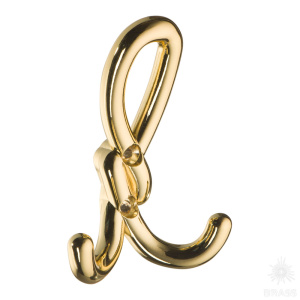 Dugum Hook Small-Gold Крючок мебельный, глянцевое золото