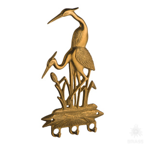 16.2127 Держатель для ключей "Цапли", латунь