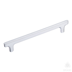 1103 160MP19 Ручка скоба, сатинированный хром 160 мм