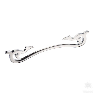 305256MP02 Ручка скоба, глянцевый хром 256 мм