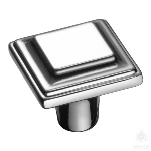 3305 0008 CR Ручка кнопка, глянцевый хром 